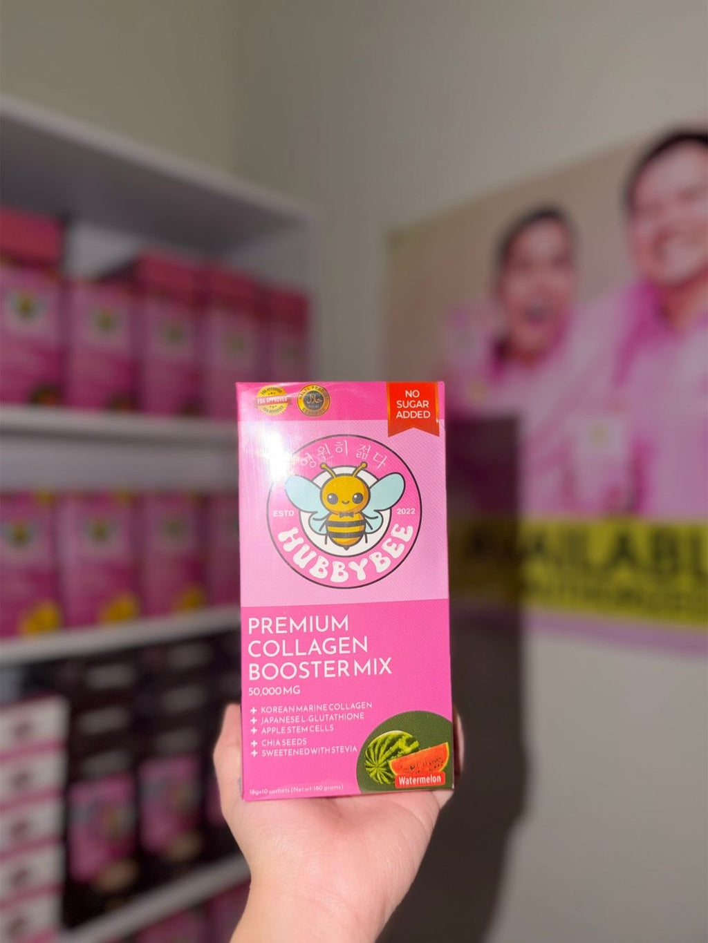 Premium Collagen Booster Mix - Watermelon (18g x 10 Sachet)