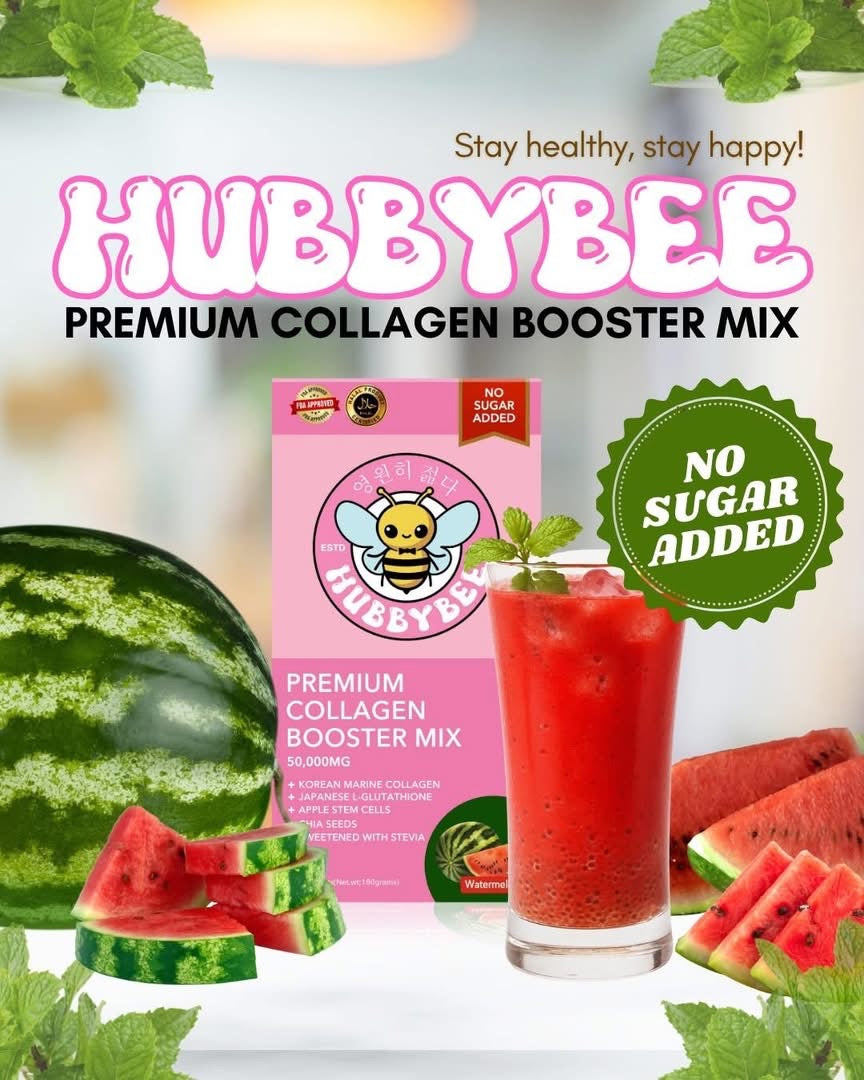 Premium Collagen Booster Mix - Watermelon (18g x 10 Sachet)