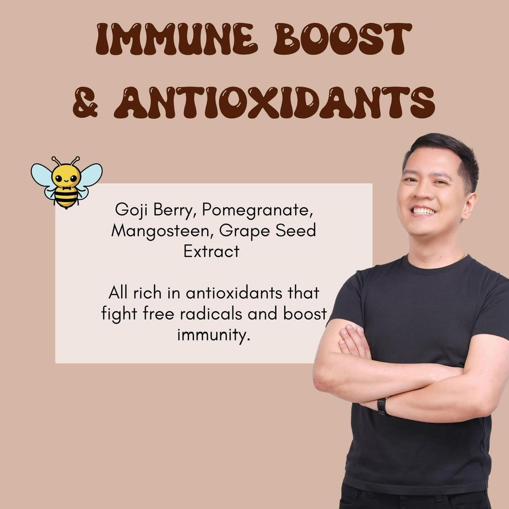 Hubbybee Fit 16-in-1 Wellness Coffee Mix - 18g x 10 Sachet