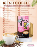 Hubbybee Fit 16-in-1 Wellness Coffee Mix - 18g x 10 Sachet